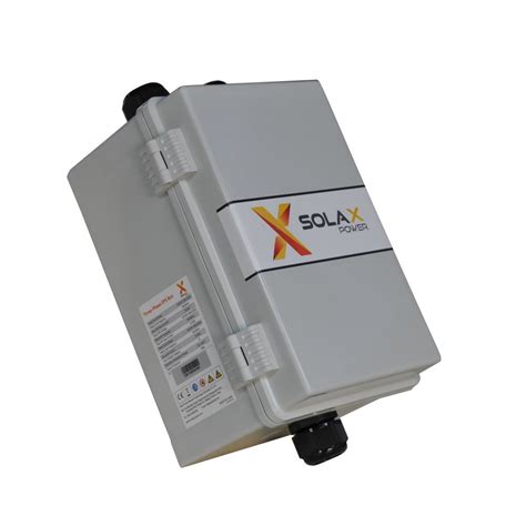 Now SOLAX launch a changeover device, called X3-EPS parallel Box, which chould achieve change over function between on-grid condition and o-grid condition. . Solax eps box
